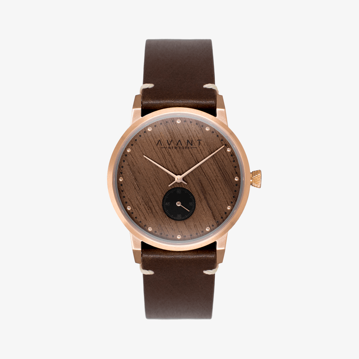 NEW YORK - ROSE GOLD (38MM) by AVANTWOOD