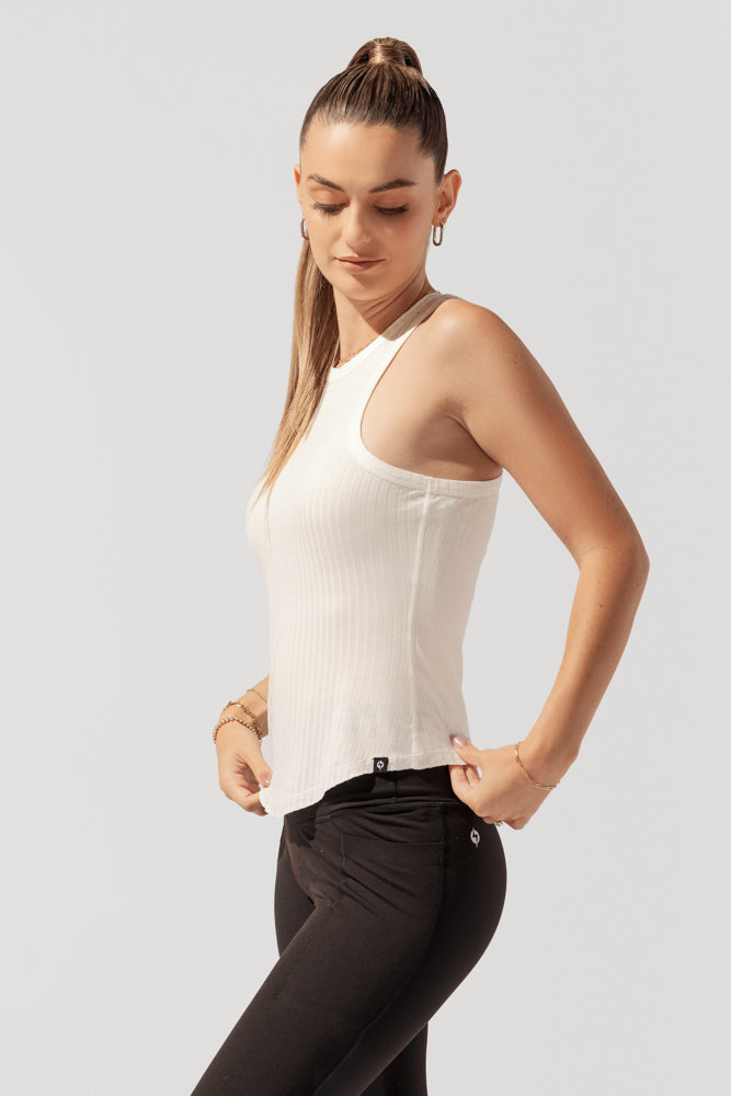 Not Your Typical Tank - White by POPFLEX®