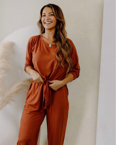 Cropped Lounge Pant | Anise by Bohemian Mama