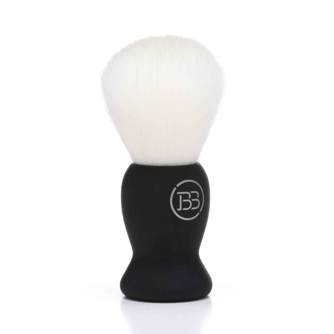 White Shaving Brush by Battle Brothers Shaving Co.