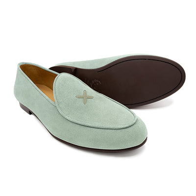 Men's Sage Suede Milano Loafer by Del Toro Shoes