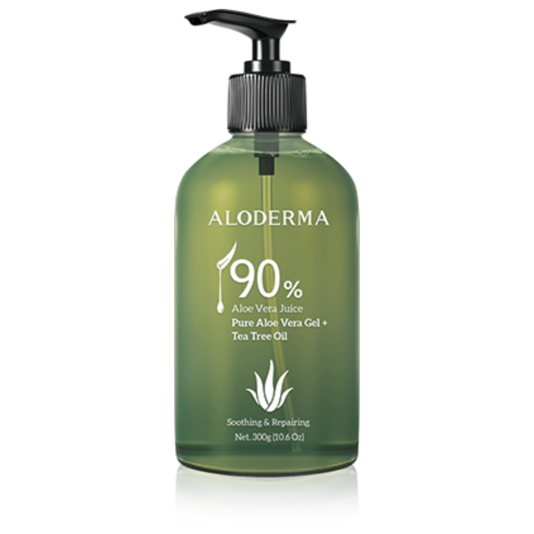 Pure Aloe Vera Gel + Tea Tree Oil by ALODERMA