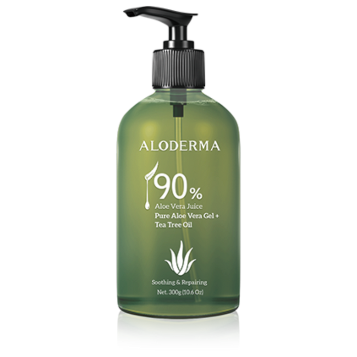 Pure Aloe Vera Gel + Tea Tree Oil by ALODERMA