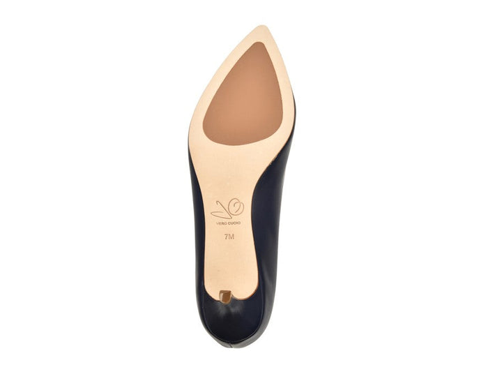 Callie Navy Lux Nappa by Joan Oloff Shoes