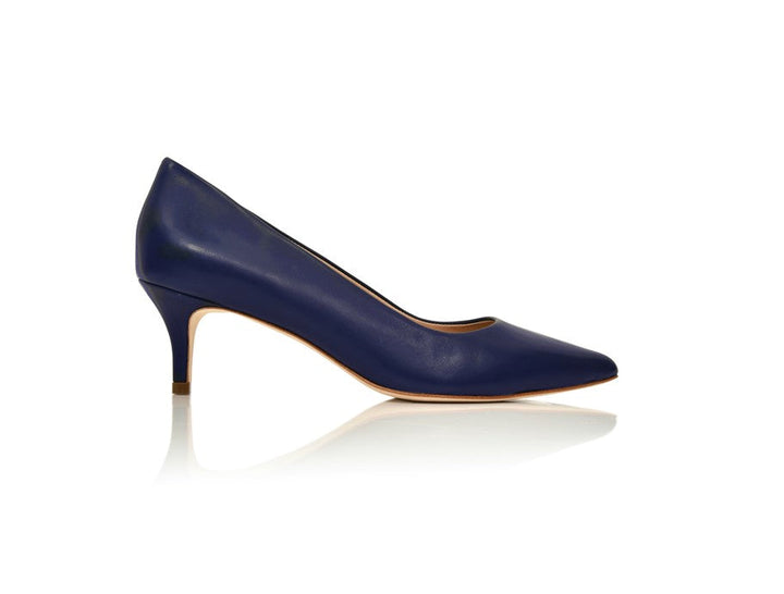 Callie Navy Lux Nappa by Joan Oloff Shoes