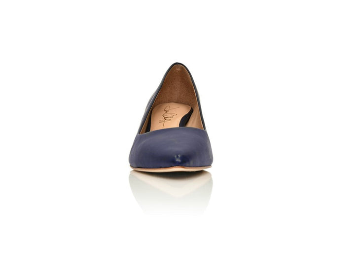 Callie Navy Lux Nappa by Joan Oloff Shoes