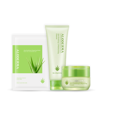 Pure Aloe Soothing Set by ALODERMA