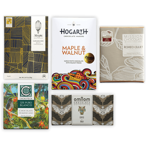 White Chocolate Bars Bundle by Bar & Cocoa