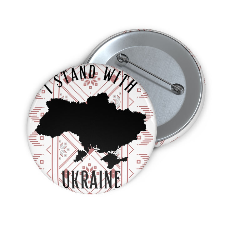 'I Stand With Ukraine' With Vishivanka Pin