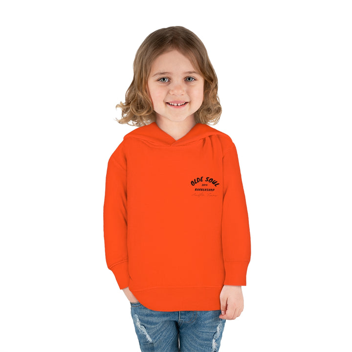 Olde Soul Stickers Toddler Pullover Fleece Hoodie