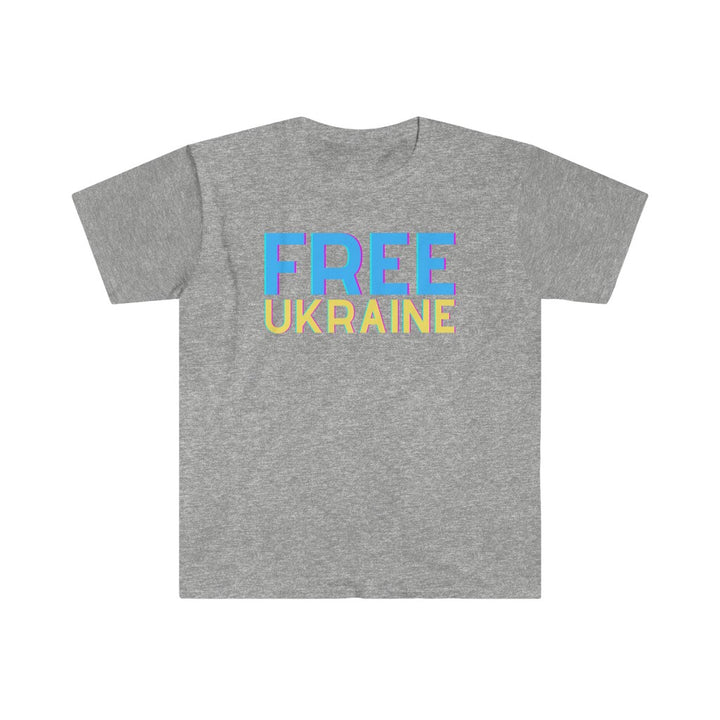 'Free Ukraine' Unisex Softstyle T-Shirt