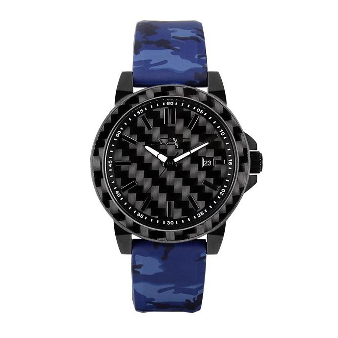 APOLLO Series Strap | BLUE CAMO by Simply Carbon Fiber