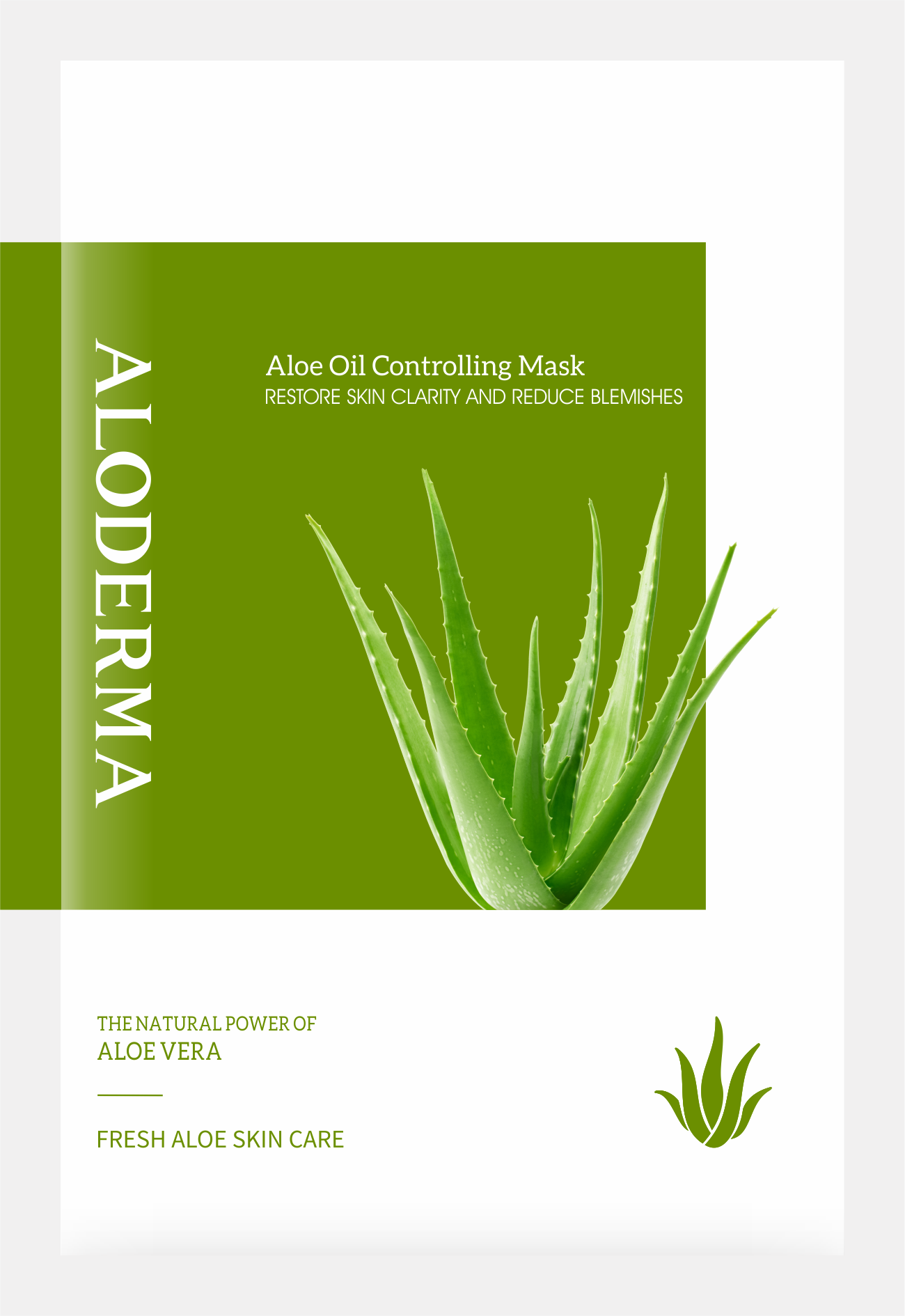 Aloe Oil Controlling Mask (Box of 5) by ALODERMA