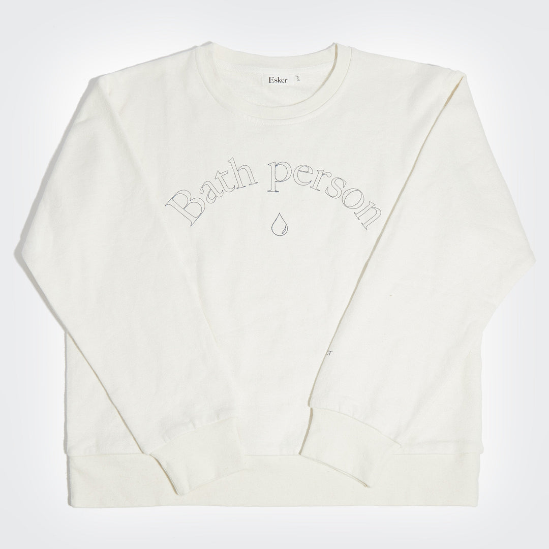 Bath Person Sweatshirt by Esker