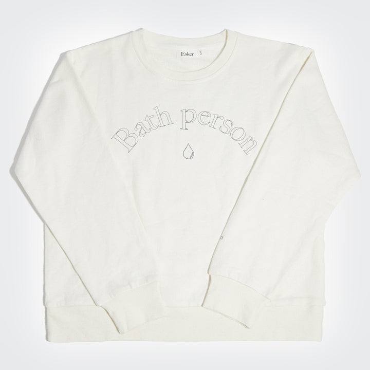 Bath Person Sweatshirt by Esker