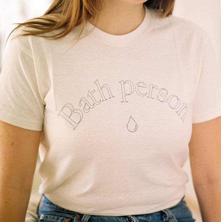 Bath Person Tee by Esker