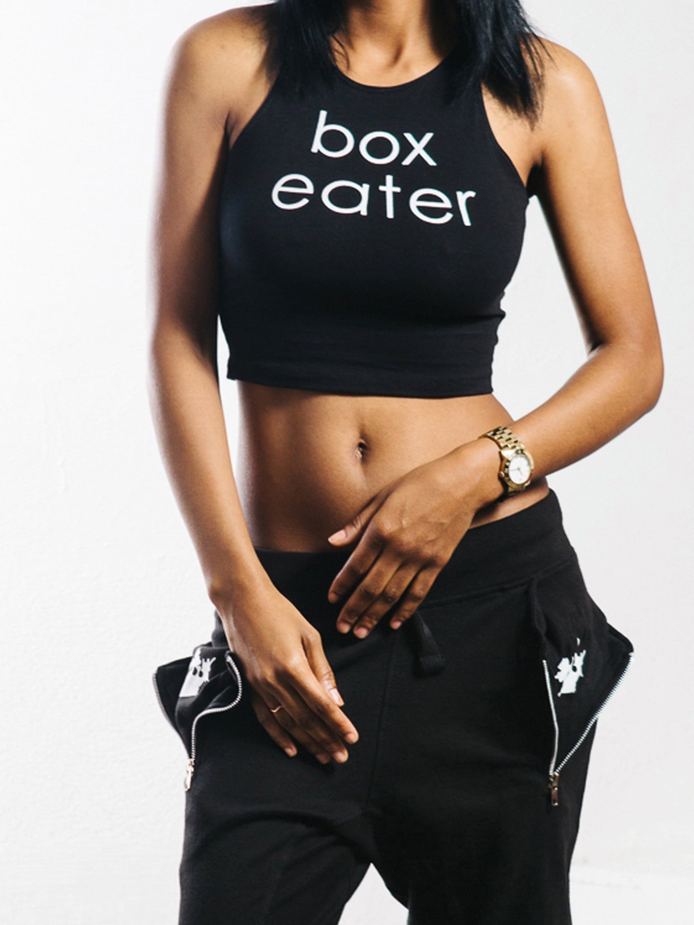 BOX EATER CROP TOP by STUZO CLOTHING