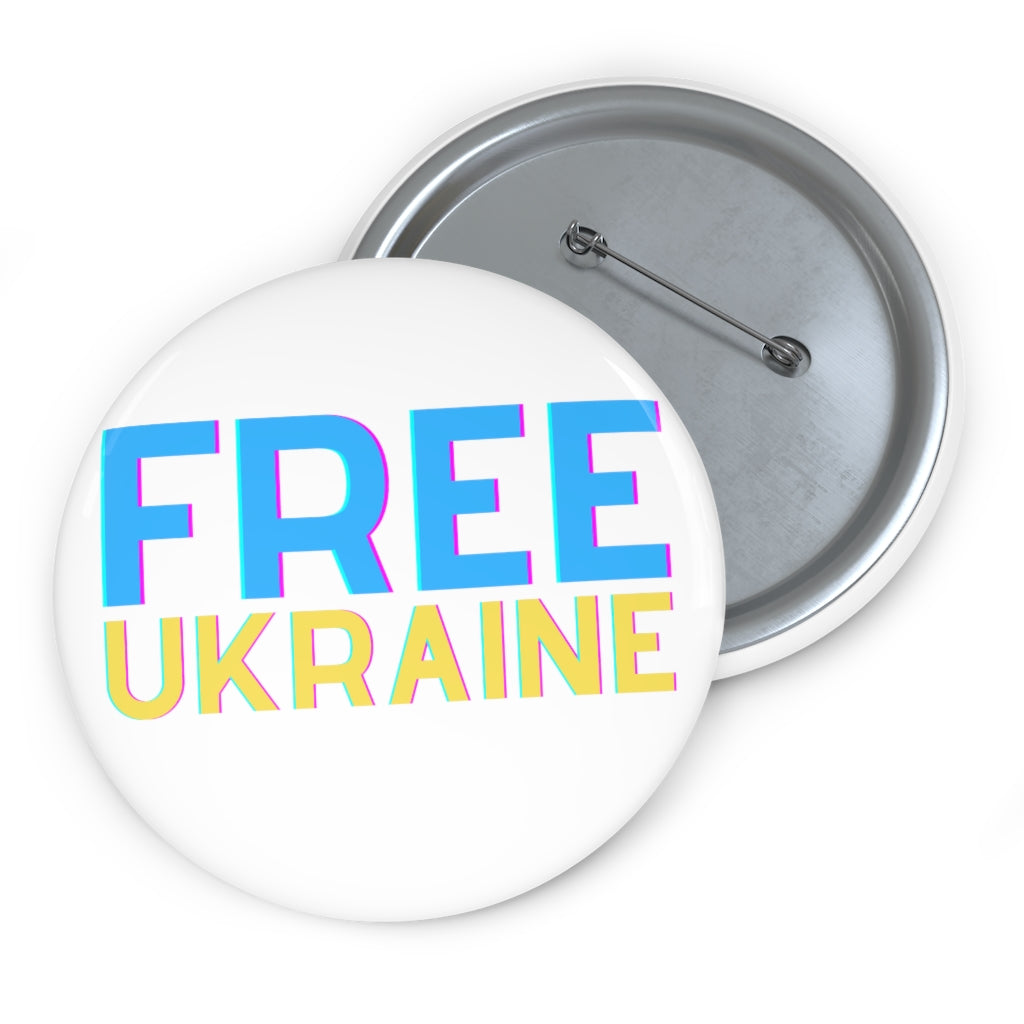 'Free Ukraine' Pin