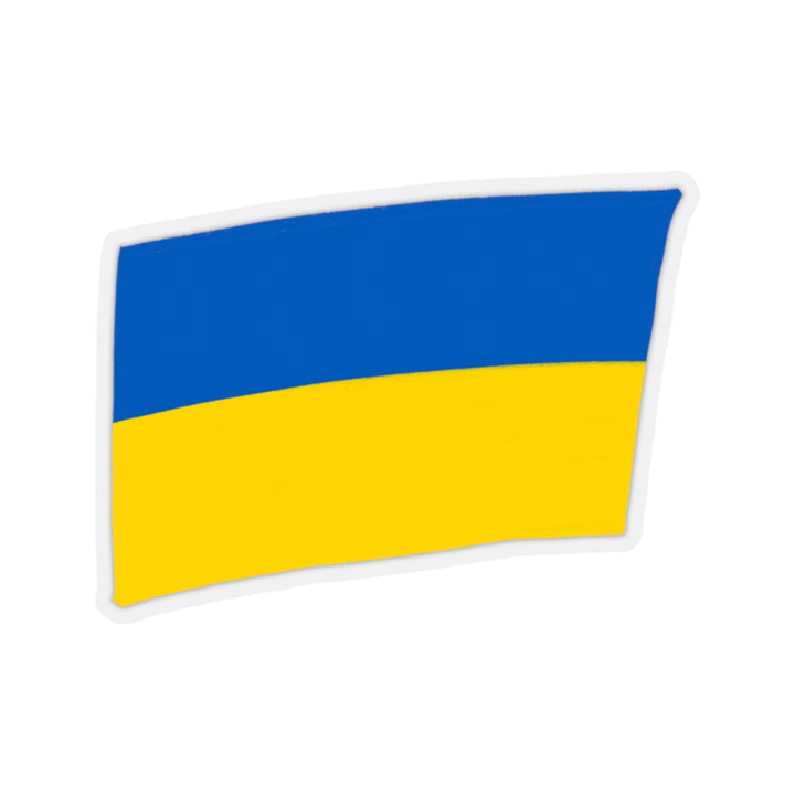 Ukrainian Flag Sticker