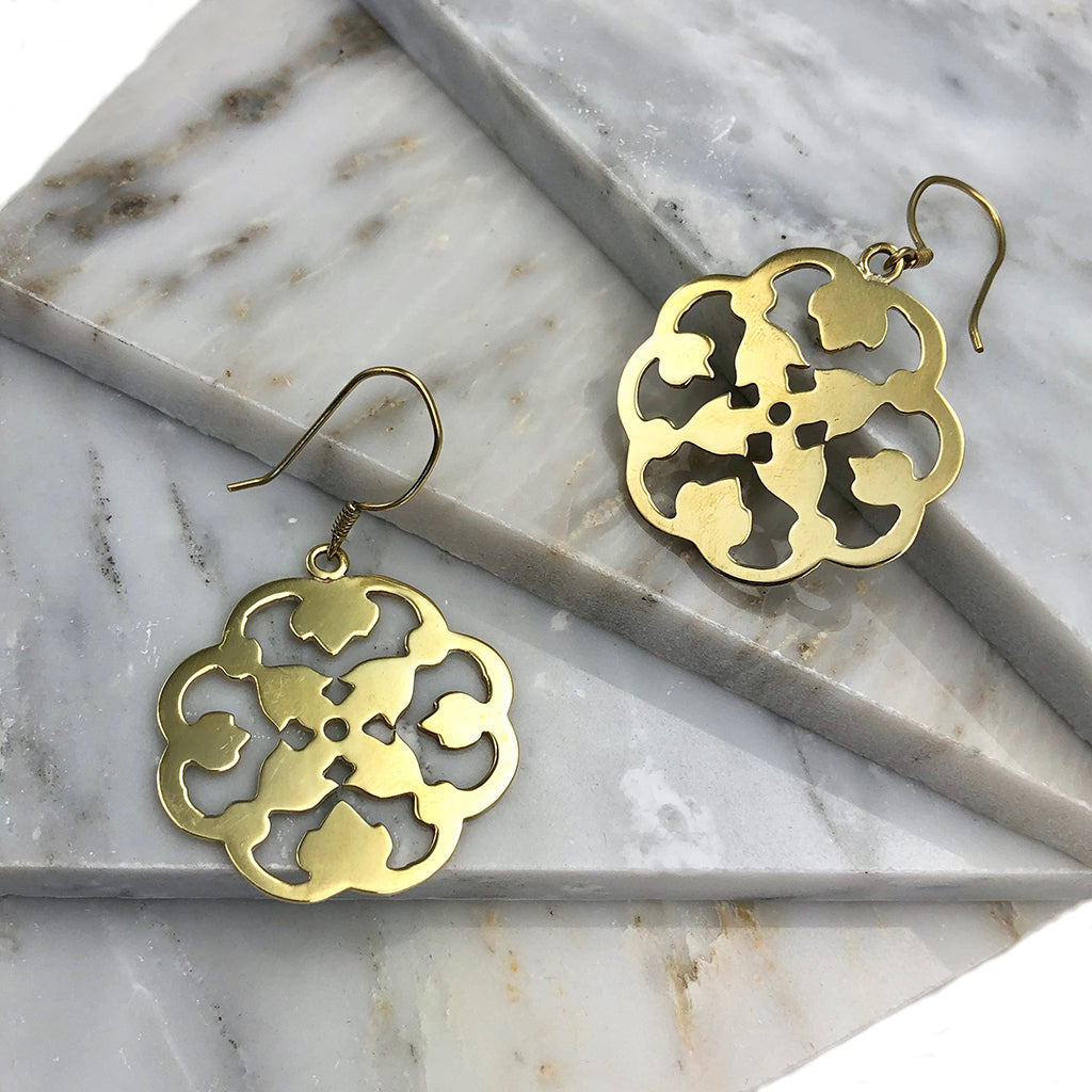 Clover Bombshell Earrings by SLATE + SALT