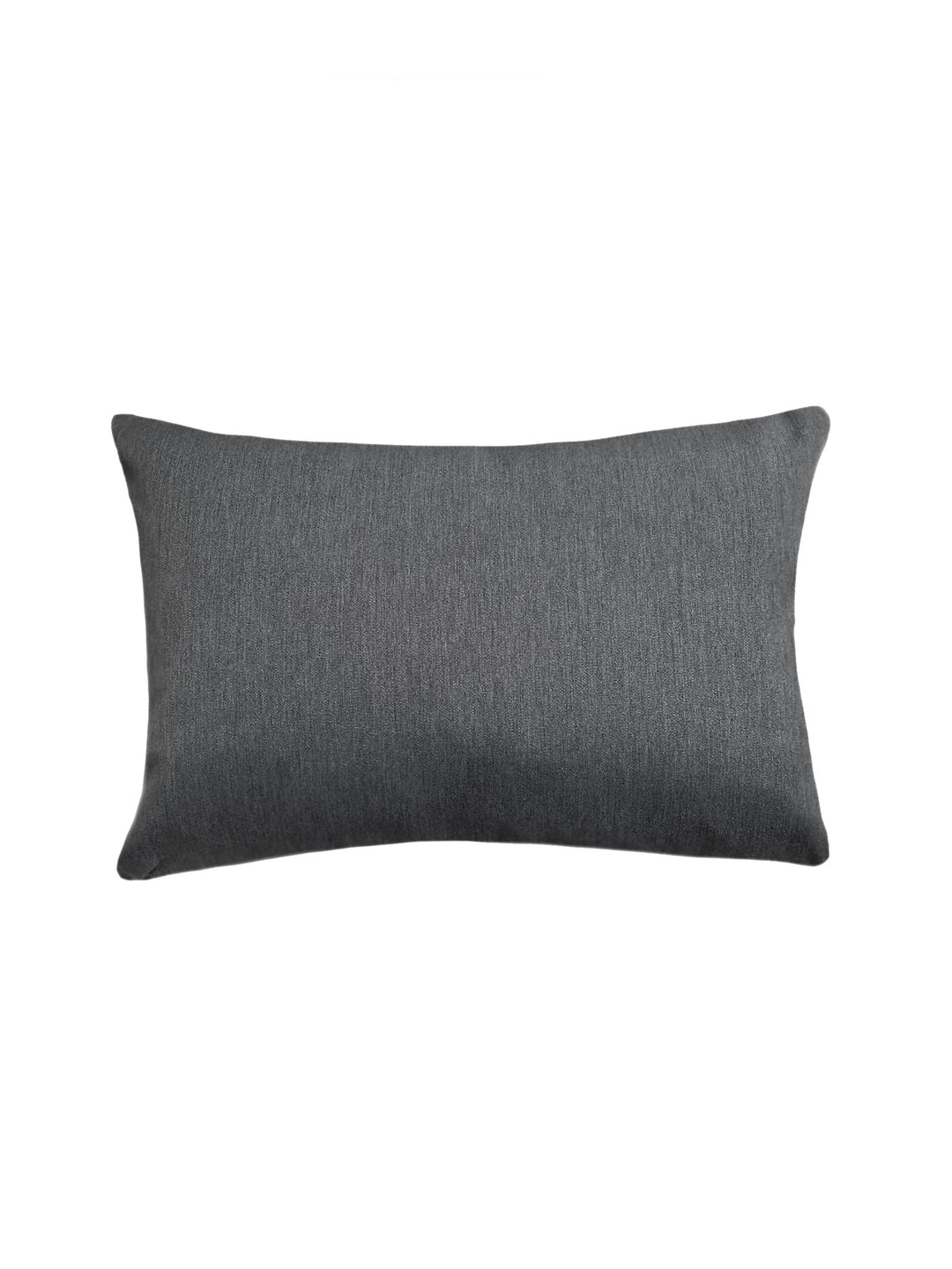 Luxe Essential Dark Grey Outdoor Pillow by Anaya