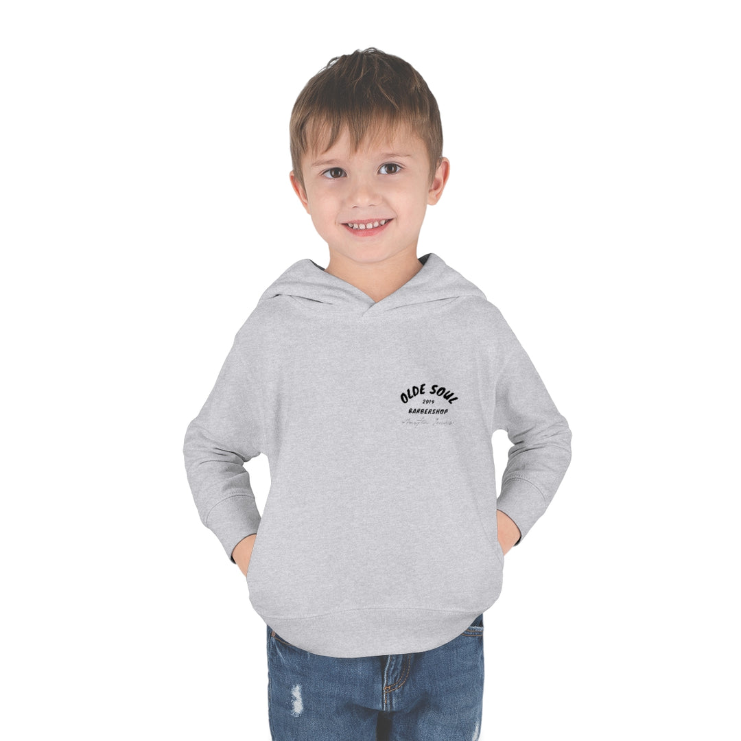 Olde Soul Stickers Toddler Pullover Fleece Hoodie