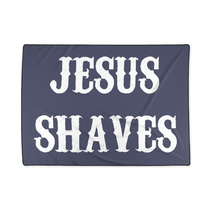 'Jesus Shaves' Blanket