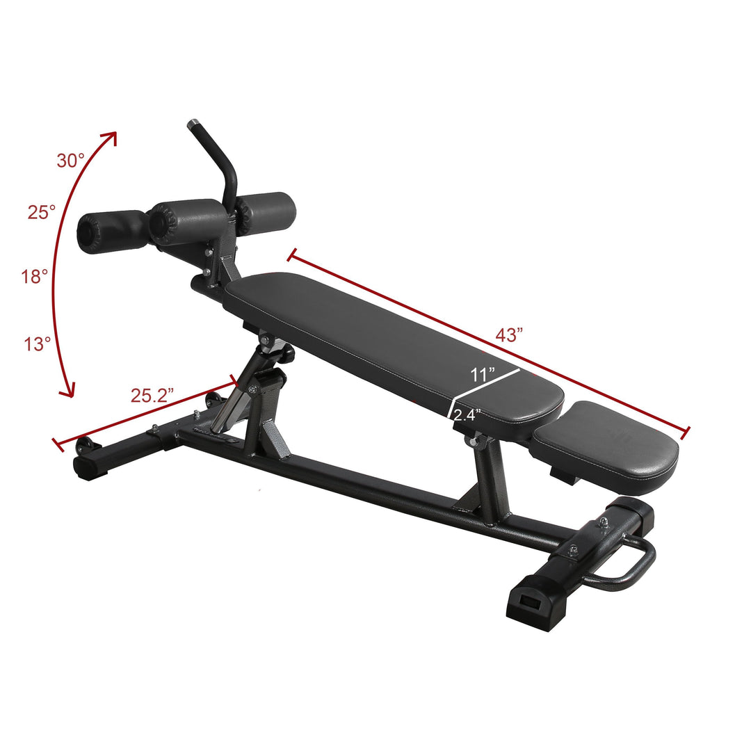 Semi-Commercial Sit Up Bench Elite by Finer Form