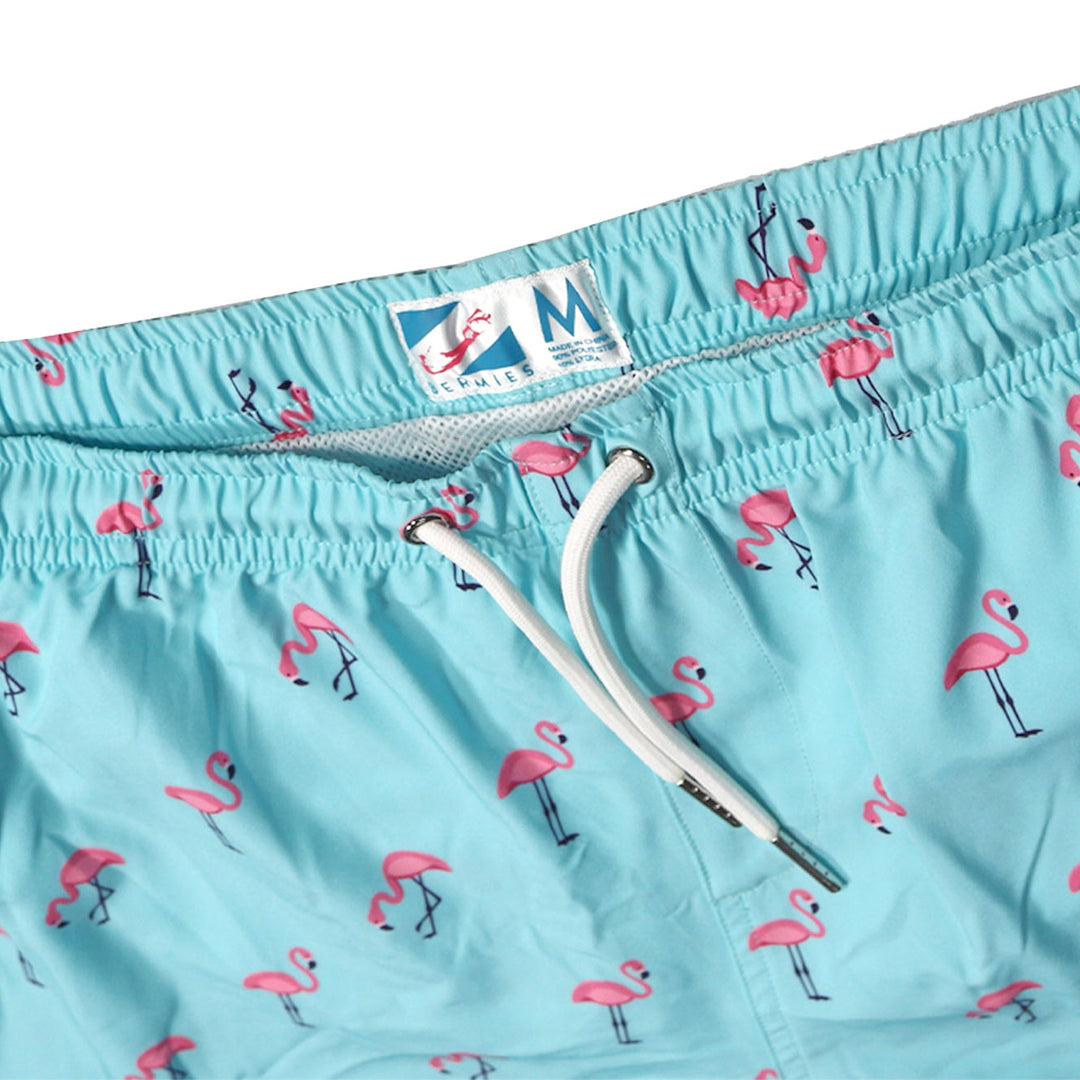 Flamazing - 3.5" Swim Trunks by Bermies Swimwear