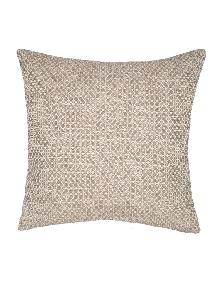 Coastal Breeze Mocha Outdoor Pillow by Anaya