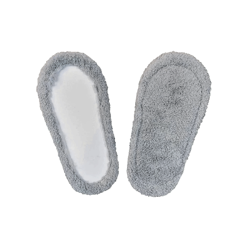 Multitasking Floor Mop Slippers with Removable Sole by Multitasky