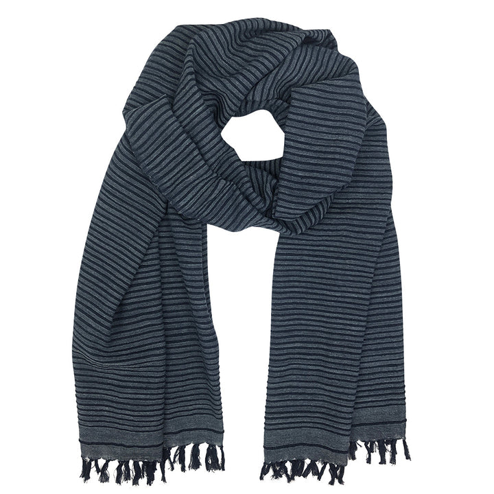 Ethiopian Stripe Wrap Scarf by SLATE + SALT