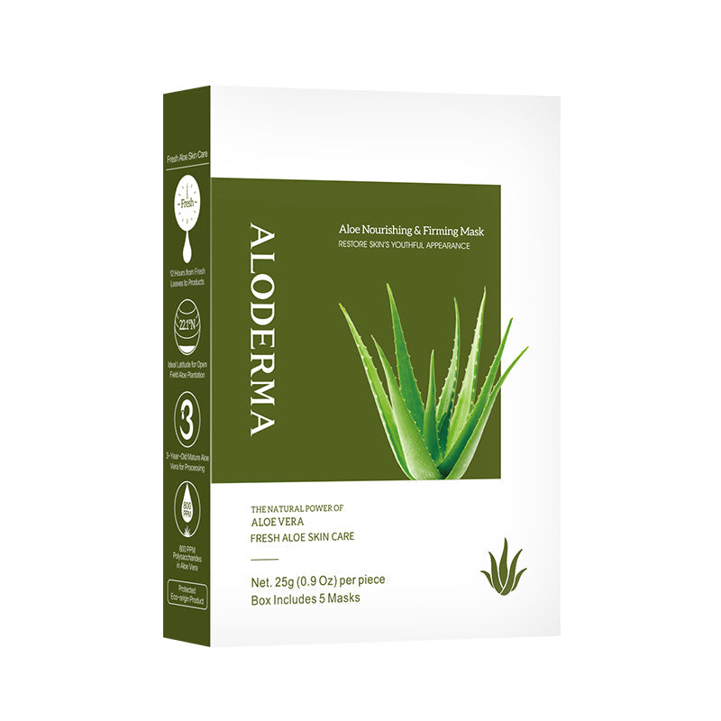 Aloe Nourishing & Firming Mask (Box of 5) by ALODERMA