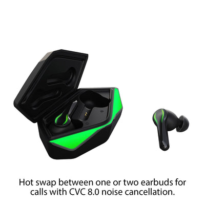 Nuraboost Edge Ultra Low Latency Bluetooth 5.0 Gaming True Wireless Earbuds - Free US Shipping by Mifo USA - The World's Most Advanced Wireless Earbuds for Active Movers - O5, O7