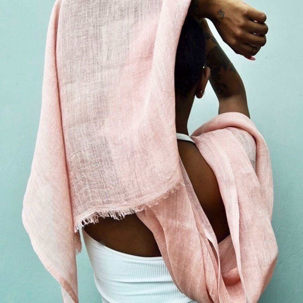 Gauze Linen Scarf by SLATE + SALT