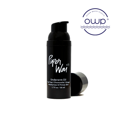 Natural Deodorant Underarm Oil for men and women by PiperWai Natural Deodorant
