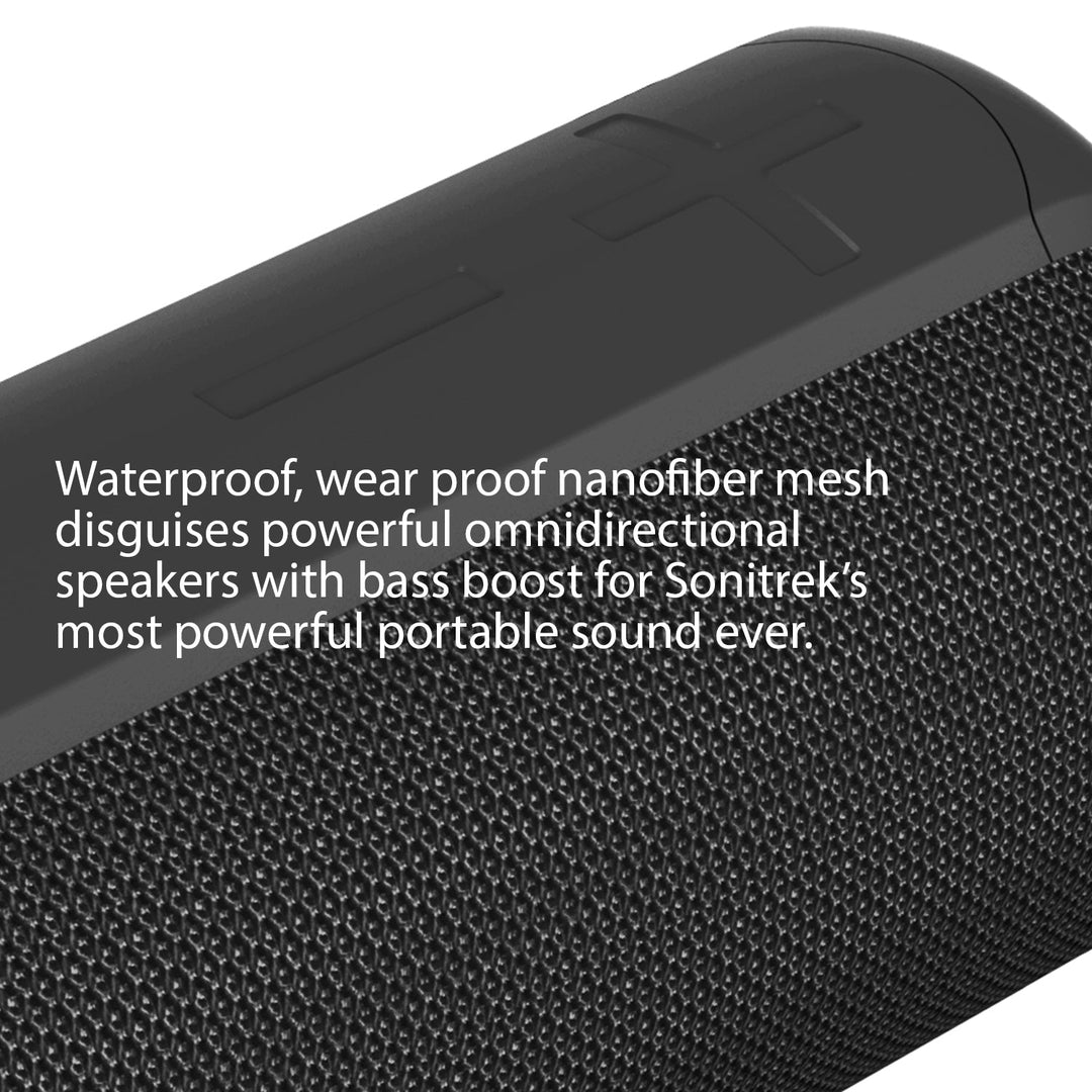 Sonitrek Go XL Smart Bluetooth 5 Portable Wireless Waterproof Speaker - Free Shipping by Mifo USA - The World's Most Advanced Wireless Earbuds for Active Movers - O5, O7