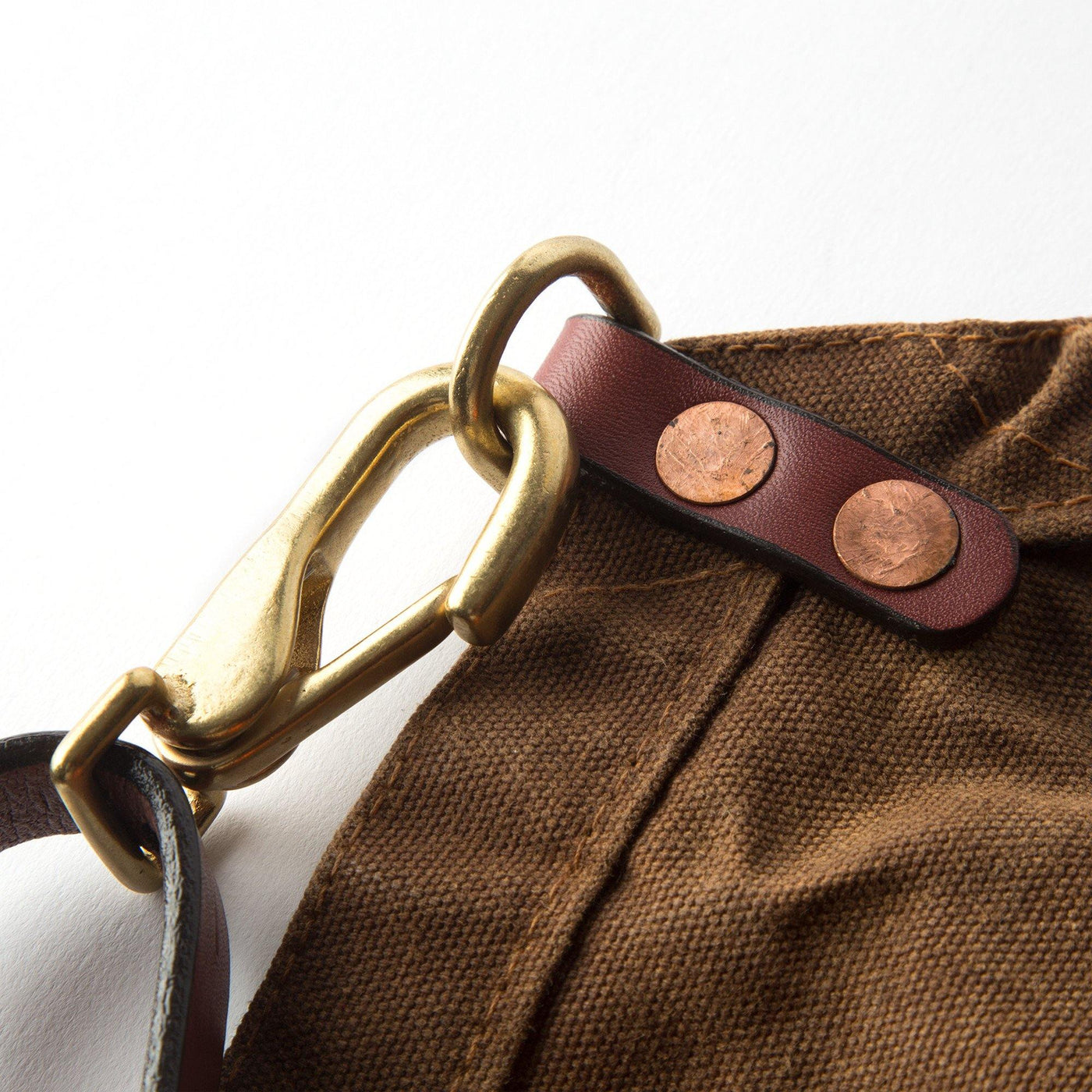 The Charles Waxed Canvas Apron by Sturdy Brothers