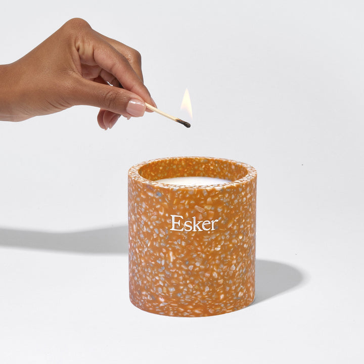 Terracotta Plantable Candle by Esker