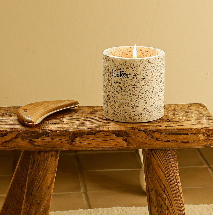 Terrazzo Plantable Candle by Esker