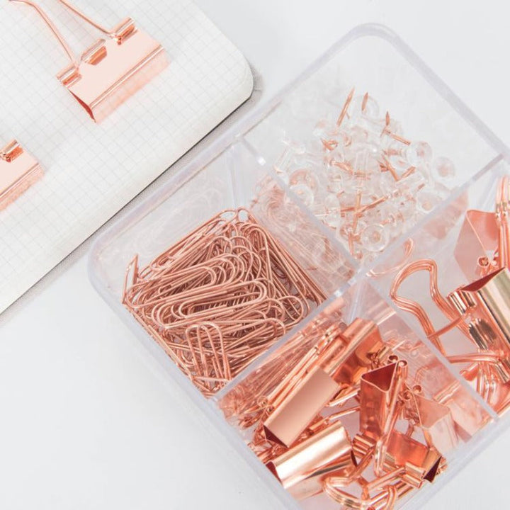 Rose Gold Multi-Clip Set by Multitasky